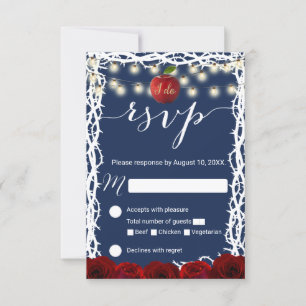 RSVP bleu de la Princess Navy