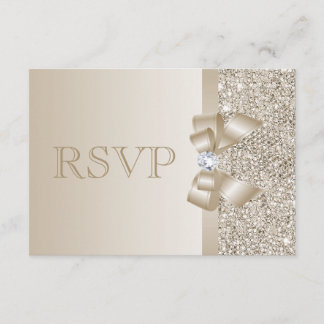 RSVP Champagne Paillettes, Nœud & Diamant RSVP