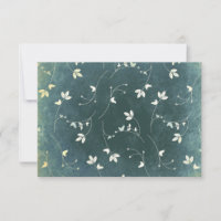 RSVP Chic Motif Vintage avec oiseaux et Feuilles