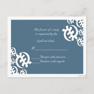 rsvp de bleu d'agate de nyame de gye d'adinkra