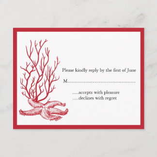 RSVP de mariage de destination
