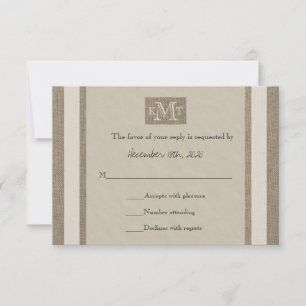 RSVP Faire-part de mariage — Regarder le parchemin
