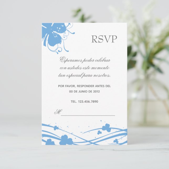 RSVP Floral-02 - Invitation Mariage (Debout devant)