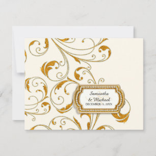 RSVP Glam Old Hollywood Regency Black Cravate Even