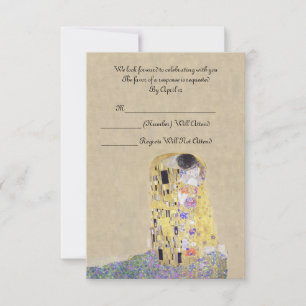 RSVP "Le Baiser" Cinquantenaire de mariage Klimt