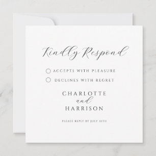 RSVP minimaliste moderne