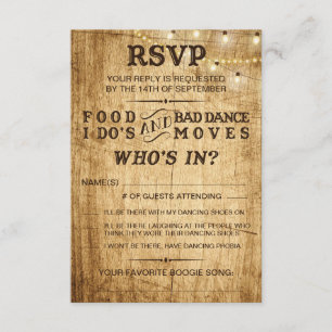 RSVP pour la nourriture mariage, je fais et la mau