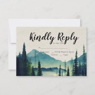 RSVP pour un mariage en montagne