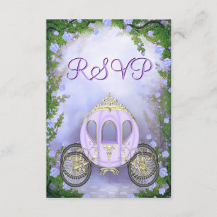 RSVP pourpre de princesse Carriage Enchanted