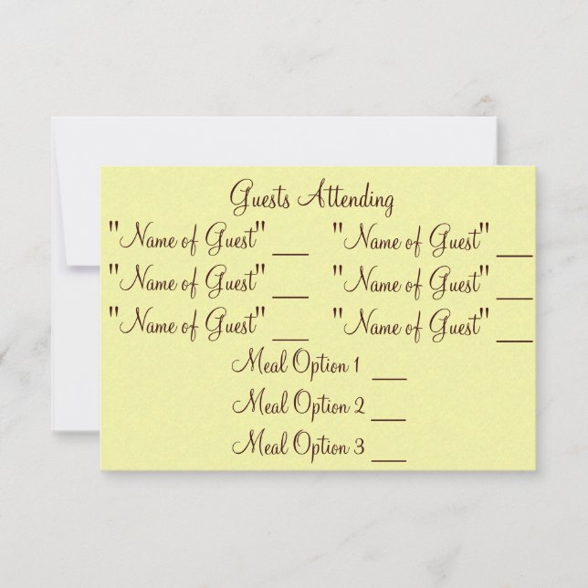 RSVP Redneck Classé (Devant)