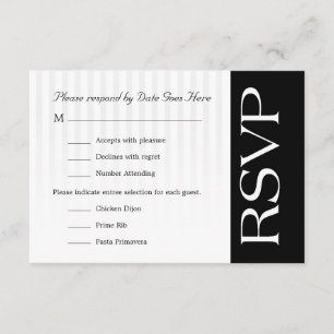 RSVP standard personnalisable
