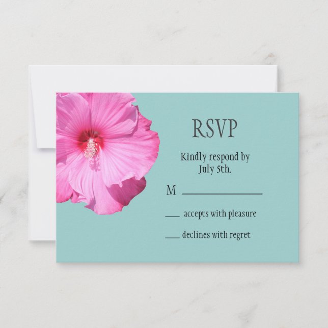 RSVP tropical (turquoise) (Devant)