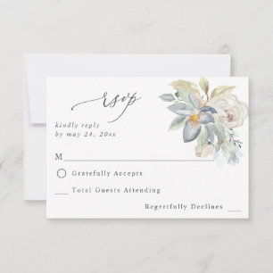 RSVP Végétal Mint et Fleur Blanche sans repas