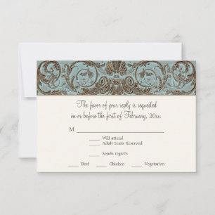 RSVP Vintage Rococo Baroque Shell Etching