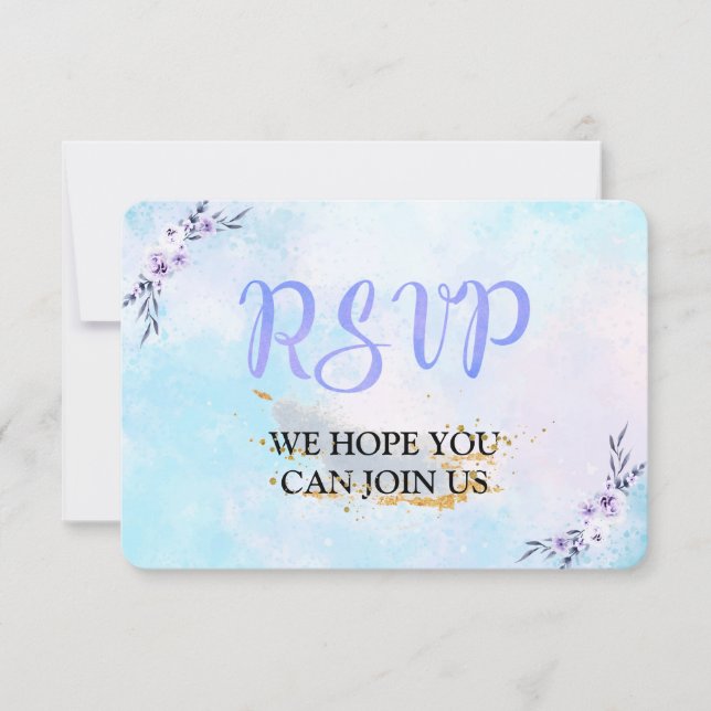 RSVP Watercolor Pastel (Devant)