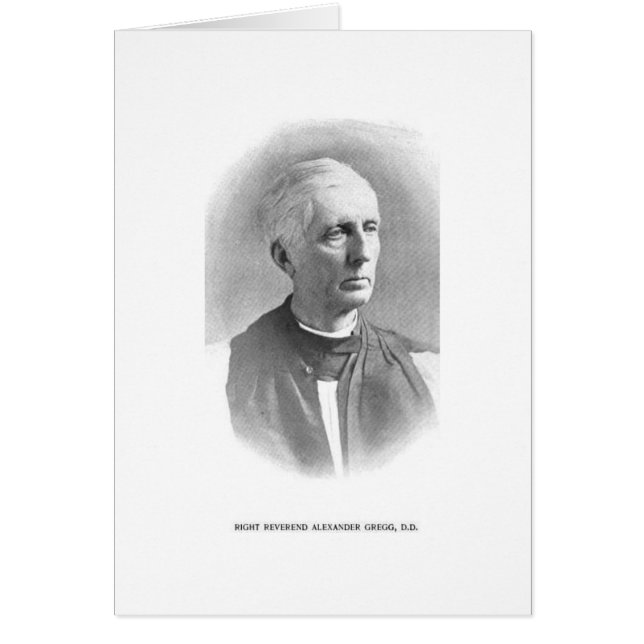 Rt. Rév. alexander Gregg (Devant)