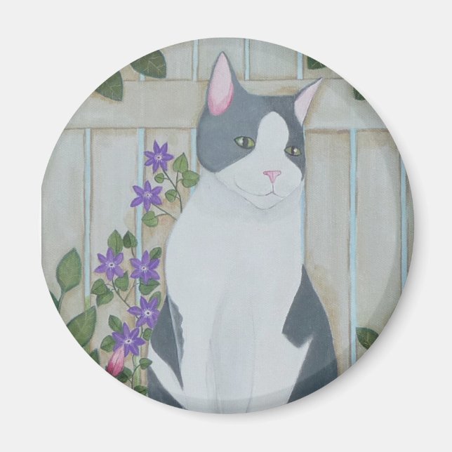 Ru Et Magnet Circulaire Rose (Devant)