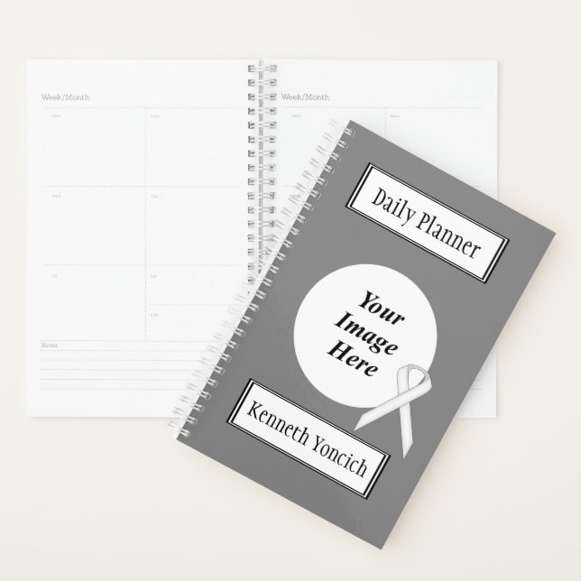 Ruban blanc standard par Kenneth Yoncich (Devant avec enveloppe)