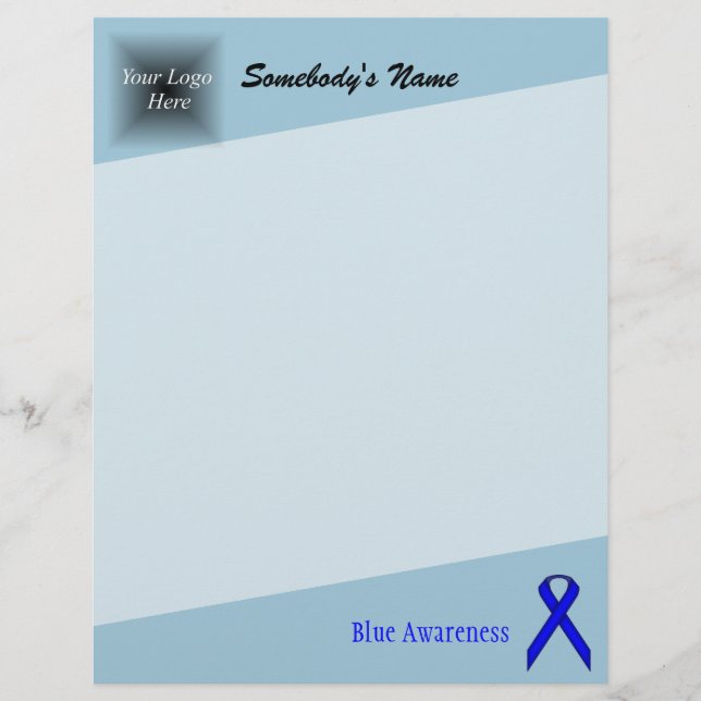 Ruban Blue Standard par Kenneth Yoncich (Devant)