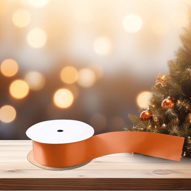 Ruban brillant en satin orange (Créateur téléchargé)