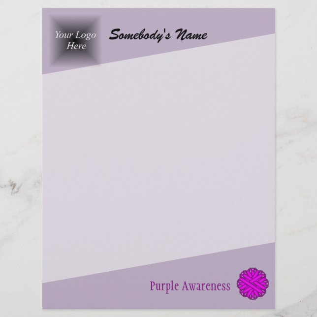 Ruban de fleurs violettes par Kenneth Yoncich (Devant)