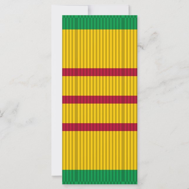 Ruban de la Médaille du service du Vietnam (Devant)