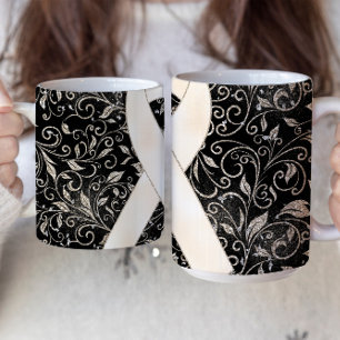 Ruban de sensibilisation blanc Mug Design