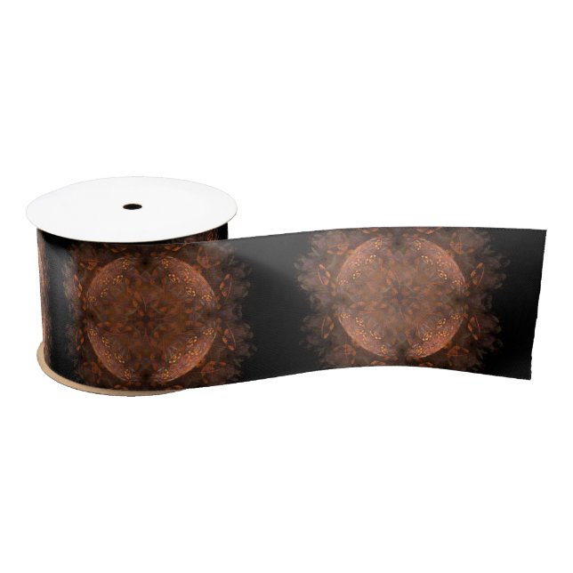Ruban en cuivre doré Satin Shimmer (Bobine)