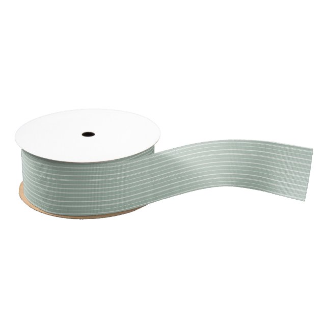 Ruban en pastel 1,5" de gros-grain de rayure de (Bobine)