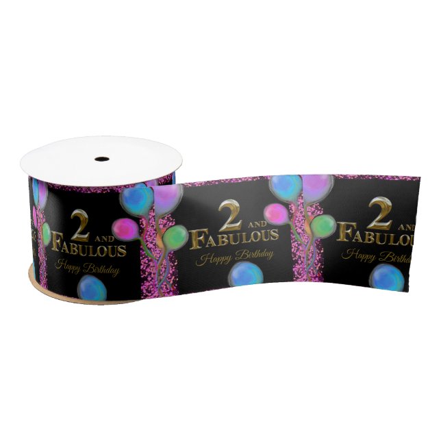 Ruban En Satin 2e anniversaire  (Bobine)
