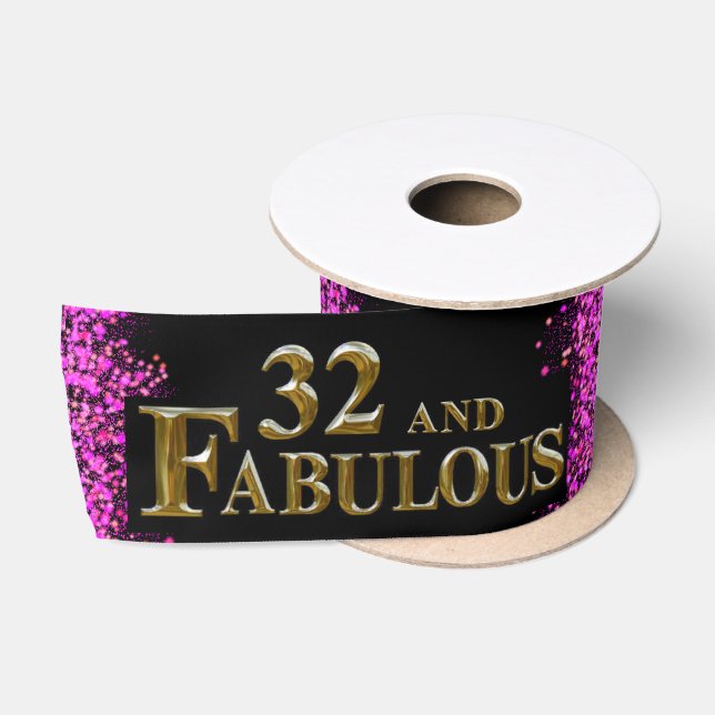 Ruban En Satin 32e anniversaire  (Bobine)