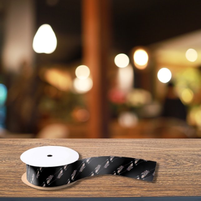 Ruban En Satin 50 et fabuleux 50e anniversaire Plumes de saumons (Créateur téléchargé)