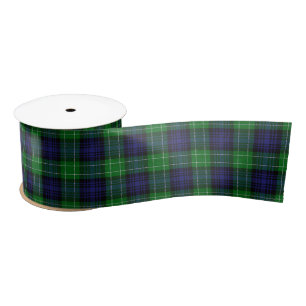 Ruban En Satin Abercrombie Tartan