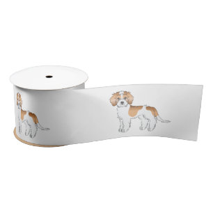 Ruban En Satin Abpricot Parti-color Mini Goldendoodle