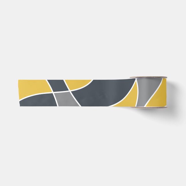 Ruban En Satin Abstract, modern, geometric, trendy pattern (Devant)
