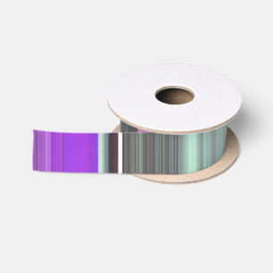 Ruban En Satin Abstrait #1 : Violet et gris