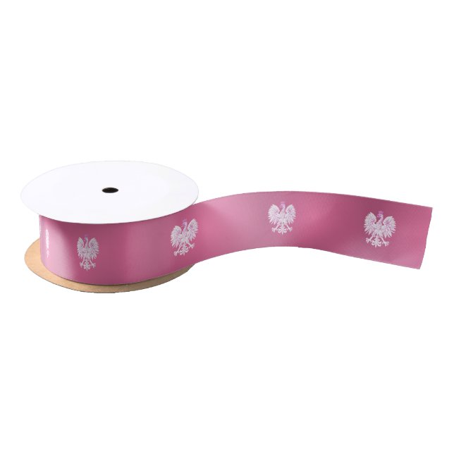 Ruban En Satin Aigle polonais (Bobine)