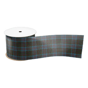 Ruban En Satin Anderson Ancien Clan écossais Tartan