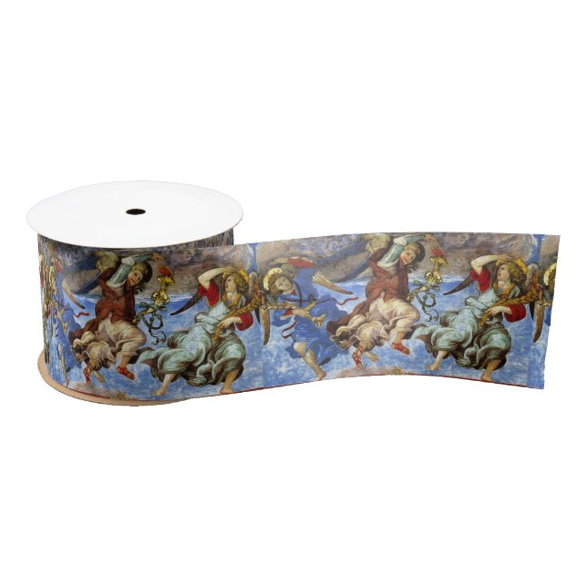 Ruban En Satin Angels de l'Assomption et l'Annonciation par Lippi (Bobine)