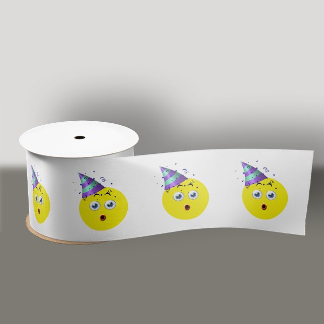 Ruban En Satin Anniversaire Emoji de surprise (Créateur téléchargé)
