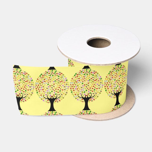 Ruban En Satin Arbre multifruit Thunder_Cove (Bobine)