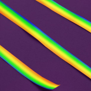 Ruban En Satin Arc-en-ciel