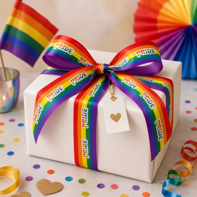 Ruban En Satin Arc-en-ciel Fierté LGBTQ (Créateur téléchargé)