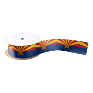 Ruban En Satin Arizona Flag ruban, USA, Arizona mode /sports