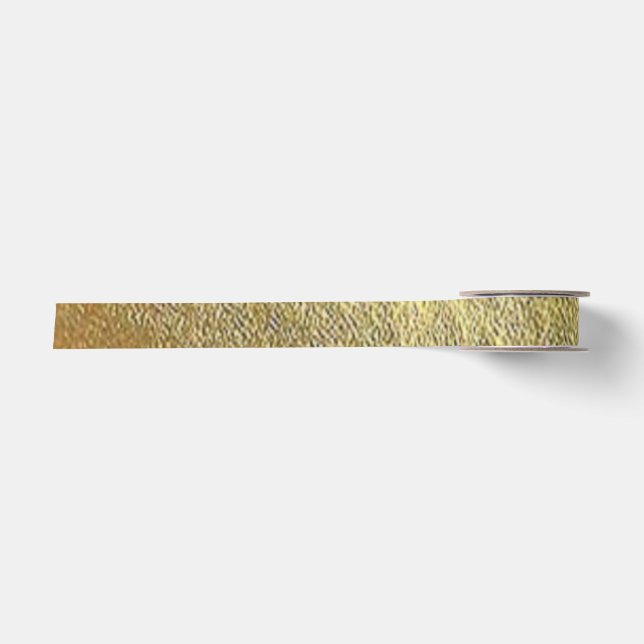 Ruban En Satin Art Or brillant (Devant)
