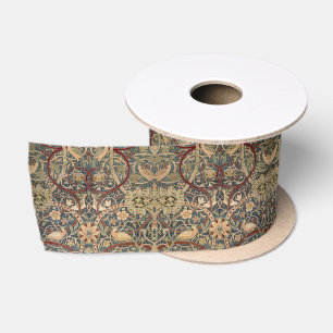 Ruban En Satin Art Vintage d'Oiseau de William Morris Bullerswood