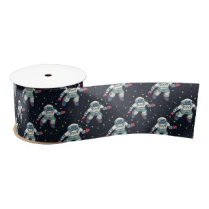 Ruban En Satin Astronaute de l'espace