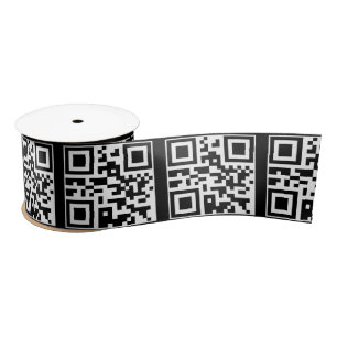 Ruban En Satin Avoir un bon code QR de jour