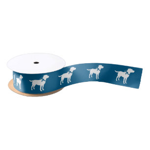 Ruban En Satin Baby shower français de Bulldog Frenchie Blue