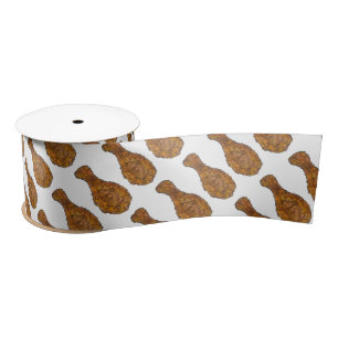 Ruban En Satin Baguette à tambour à jambe de poulet frit Southern